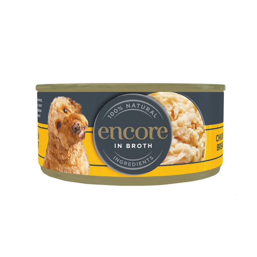  - Encore Wet Dog Food Chicken Breast in Broth Thin 156g