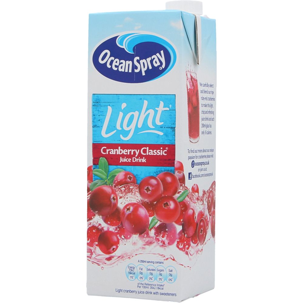  - Ocean Spray Cranberry Juice Light 1L (1)