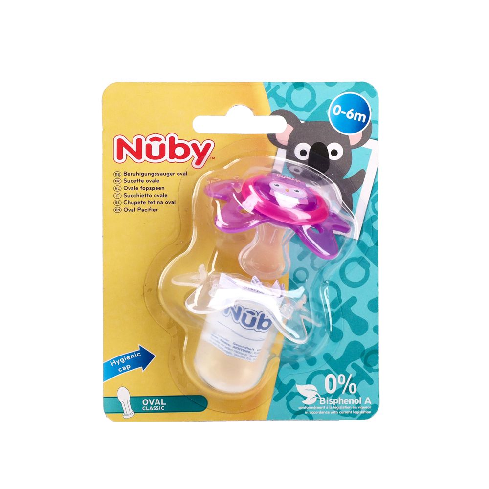  - Nuby Oval Pacifier 0-6 Months (1)
