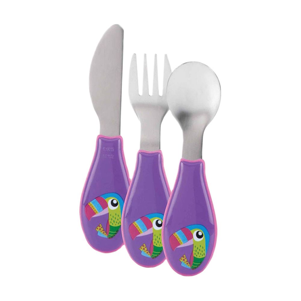  - Cutlery Spoon, Fork & Knife Nuby 12Months+ (1)