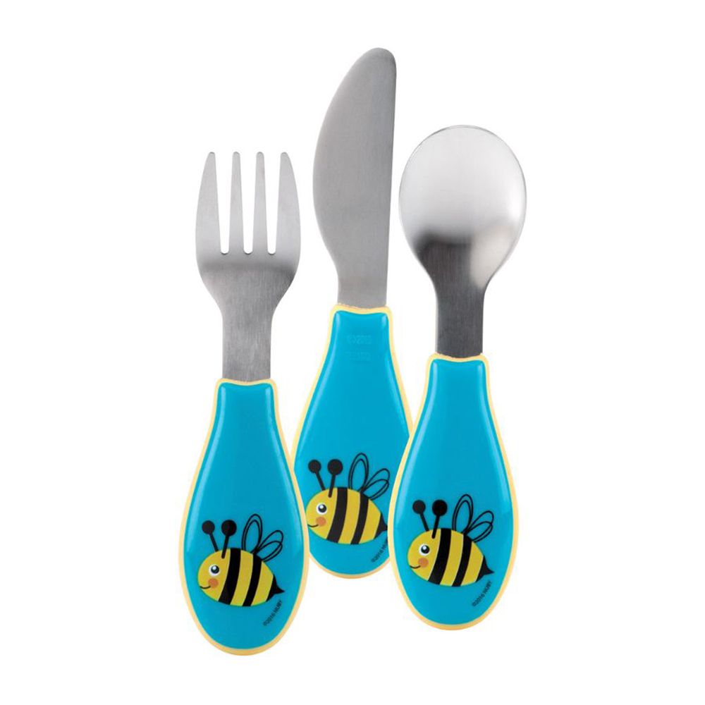  - Cutlery Spoon, Fork & Knife Nuby 12Months+ (2)