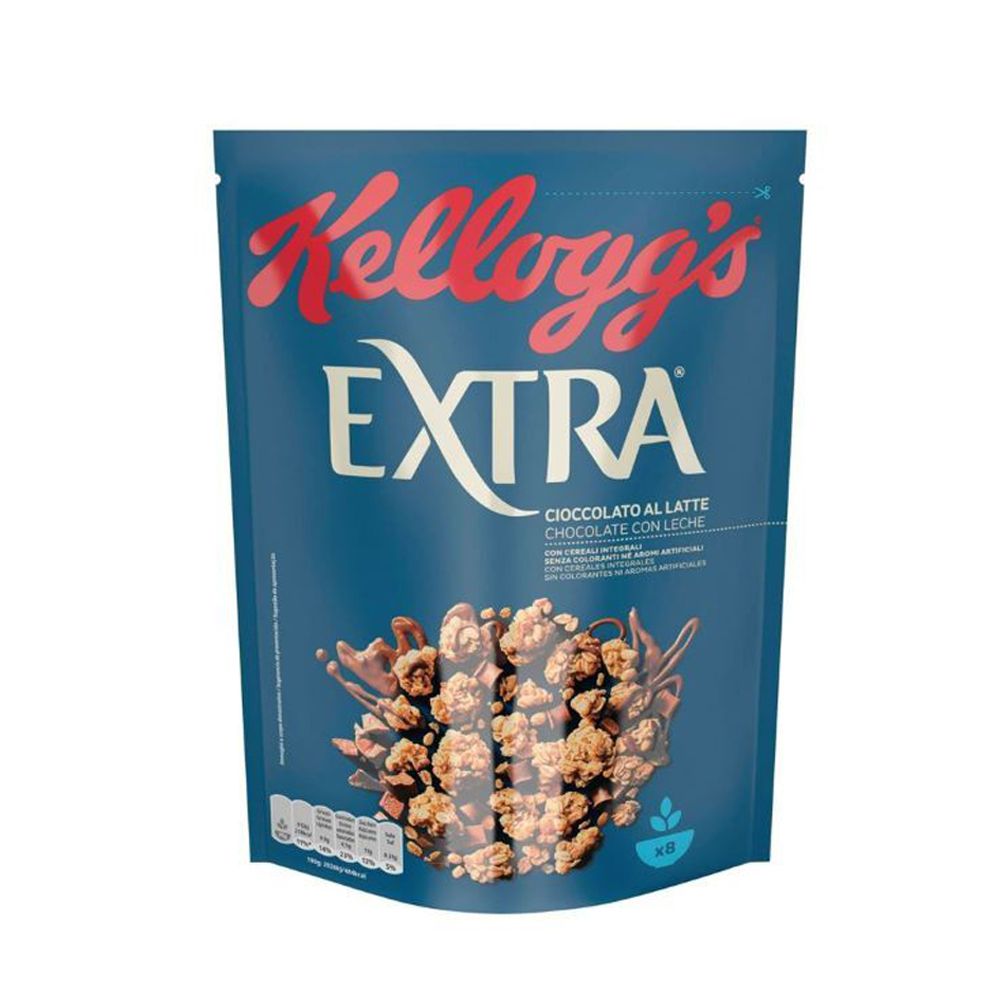  - Kellogs Extra Milk Chocolate Cereals 375g (1)