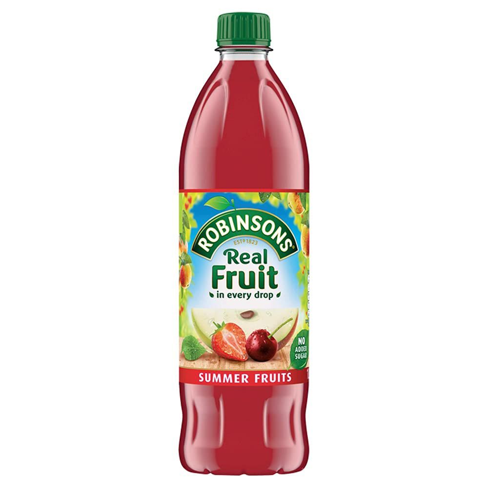  - Robinsons No Sugar Added Summer Fruits Juice 1L