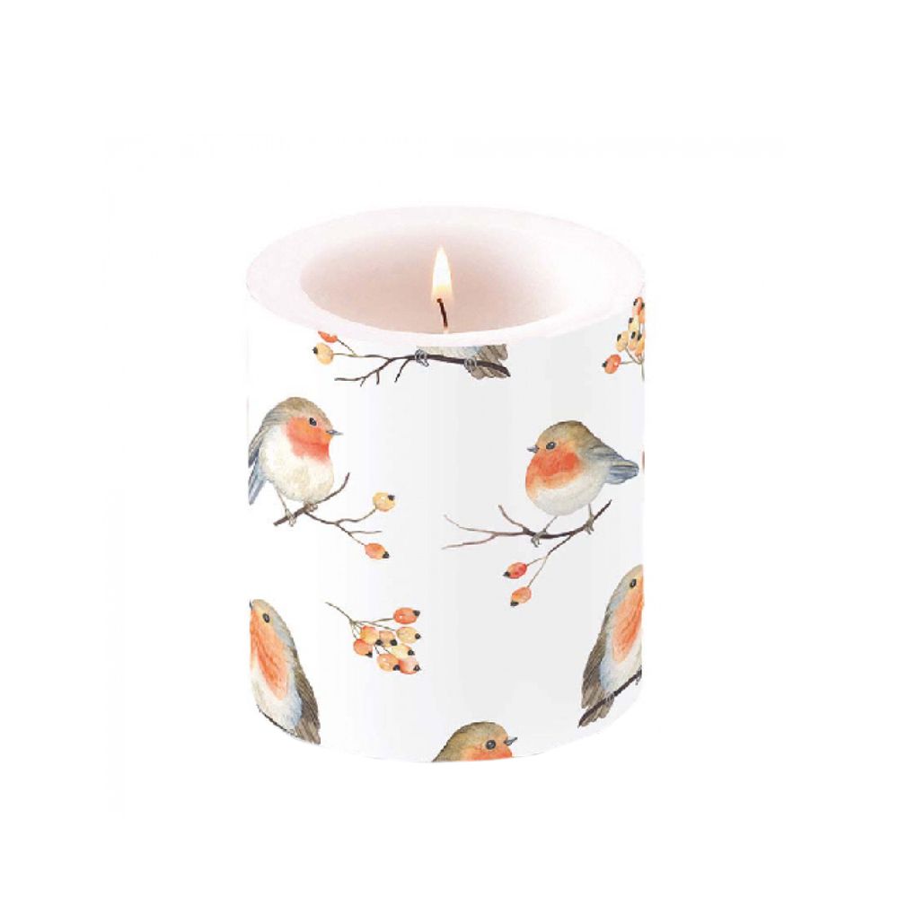 - Robin Family Chirstmas Candle (1)