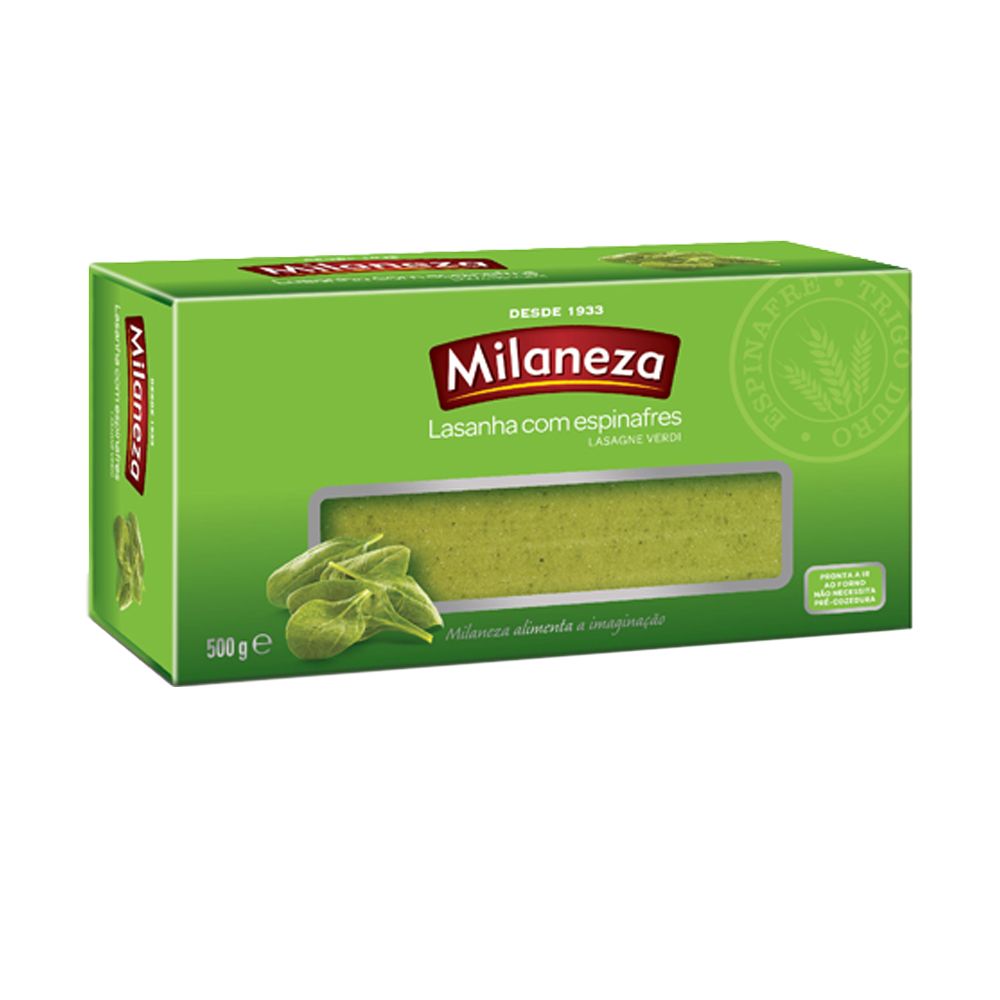  - Milaneza Spinach Lasagna Pasta 500g (1)