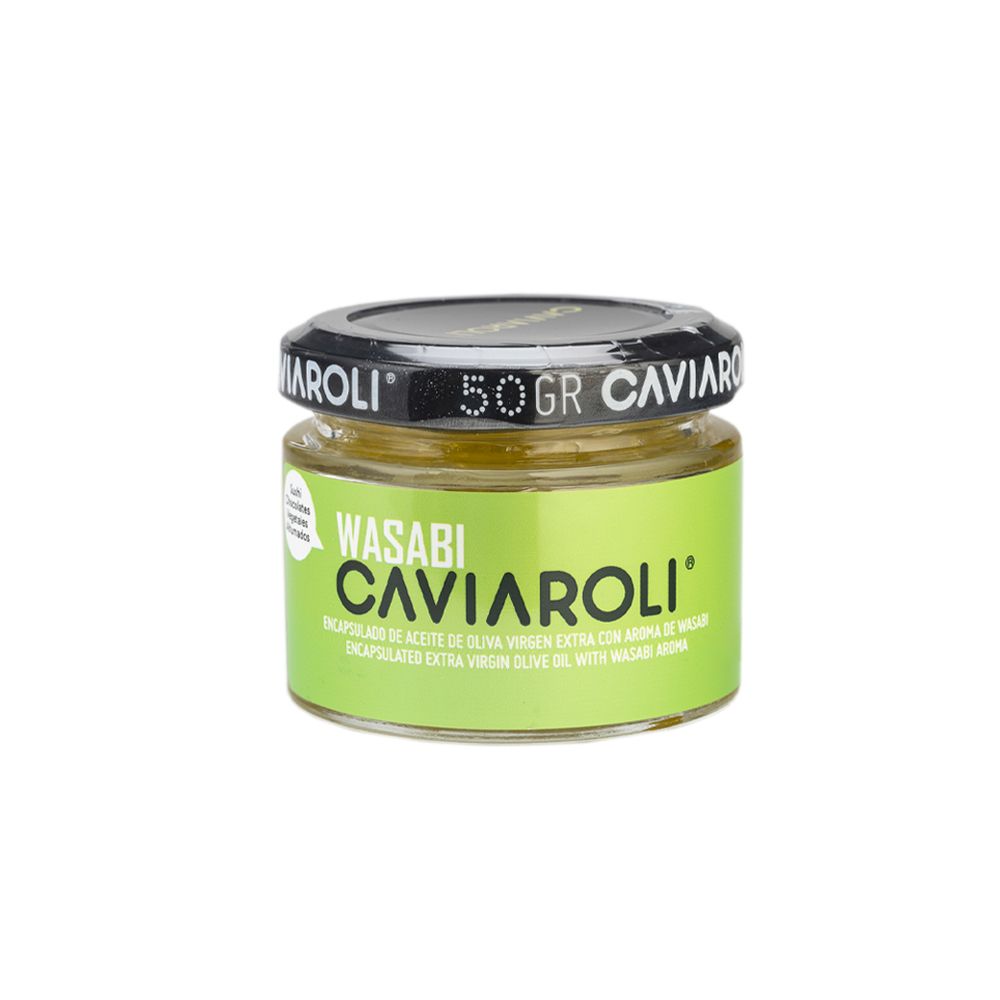  - Caviaroli Olive Oil Wasabi Aroma Spheres 50g (1)