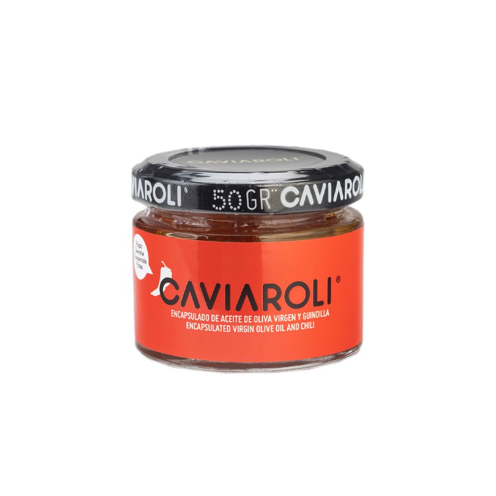  - Caviaroli Olive Oil Piri-Piri Aroma Spheres 50g (1)