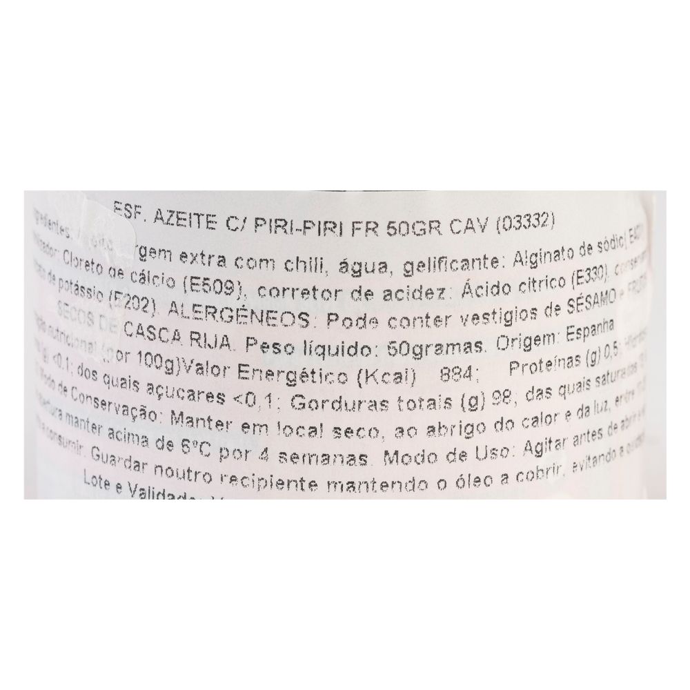  - Esferas Azeite Caviaroli Com Piri-piri 50g (2)