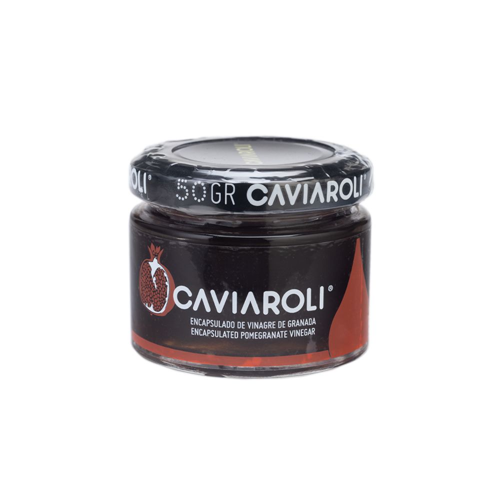  - Caviaroli Pomegranate Vinegar Spheres 50g (1)