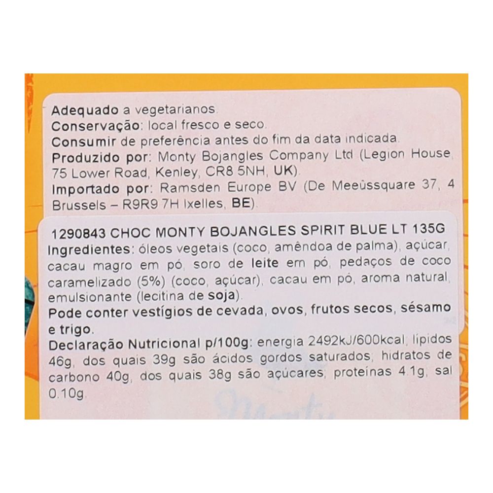  - Chocolate Monty Bojangles Spirit Azul 135g (3)