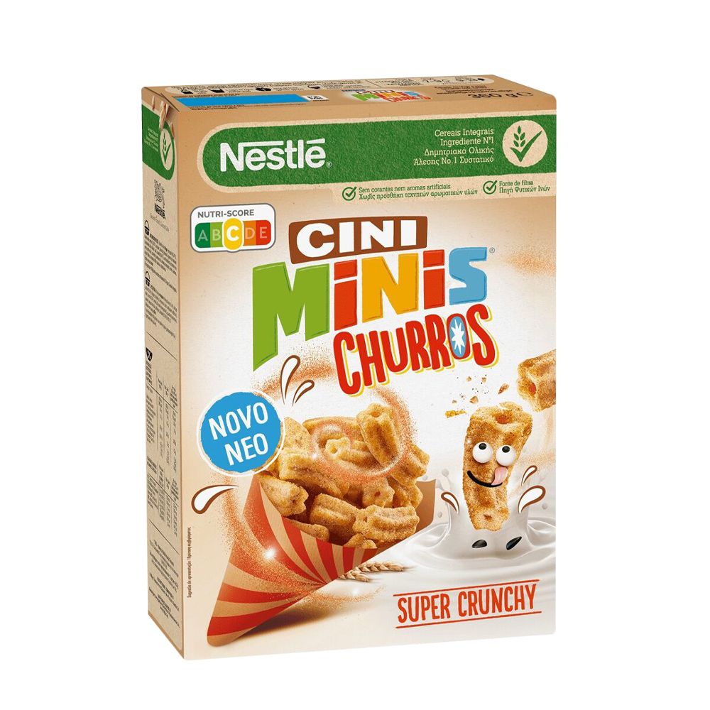  - Nestlé Cini-Minis Churros Cereals 360g (1)