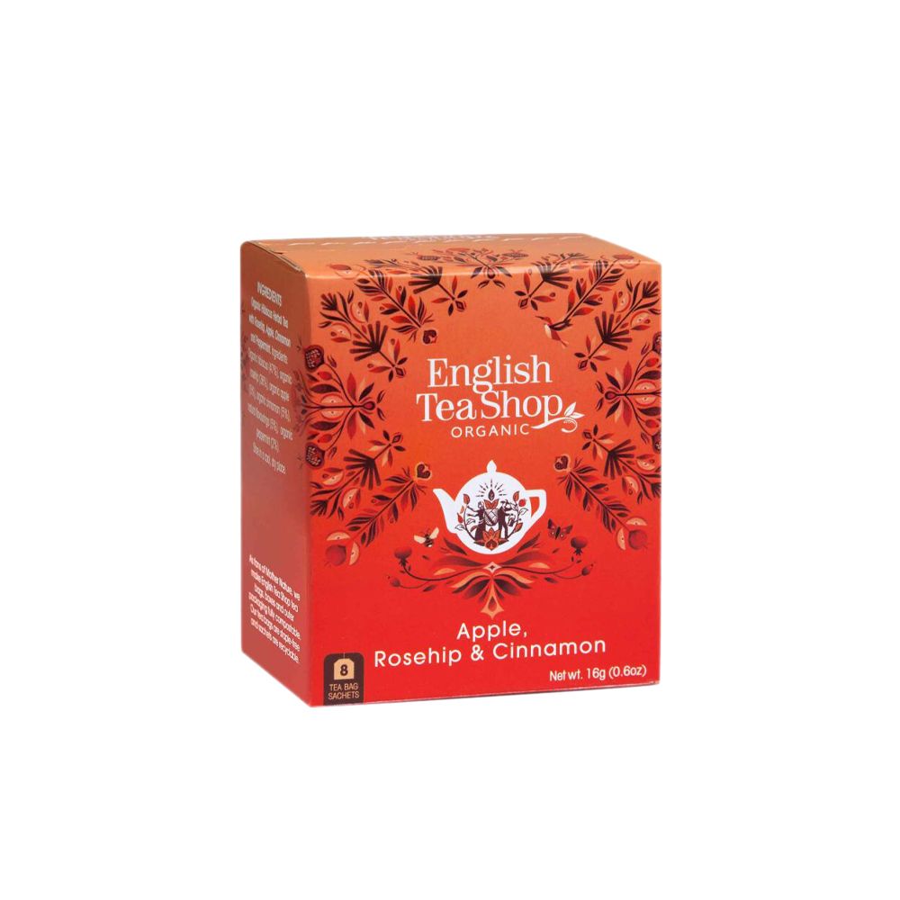  - English Tea Shop Apple, Rosehip & Cinnamon Organic Tea 8Saq=16g (1)