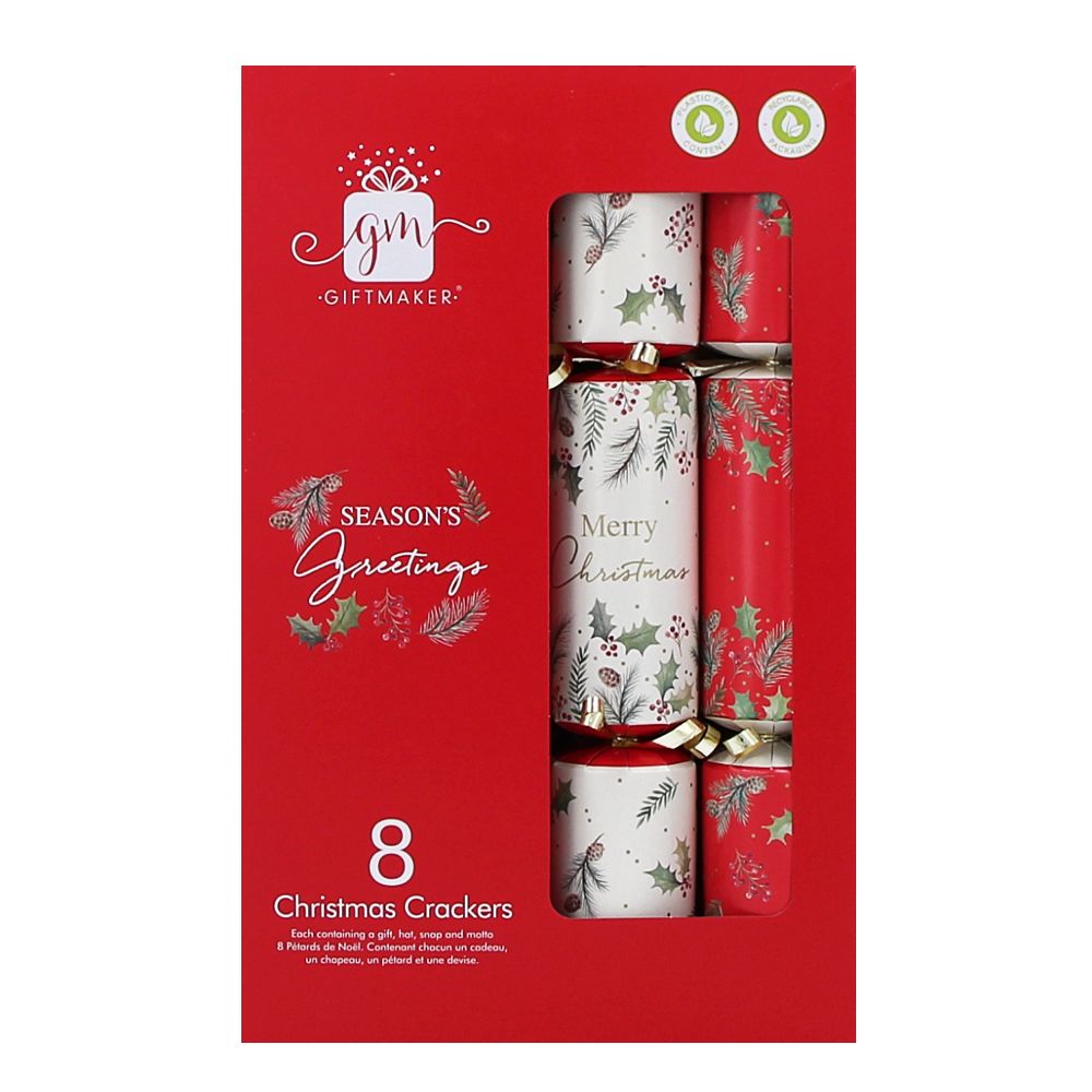  - Giftmaker Christmas Crackers 8un (1)