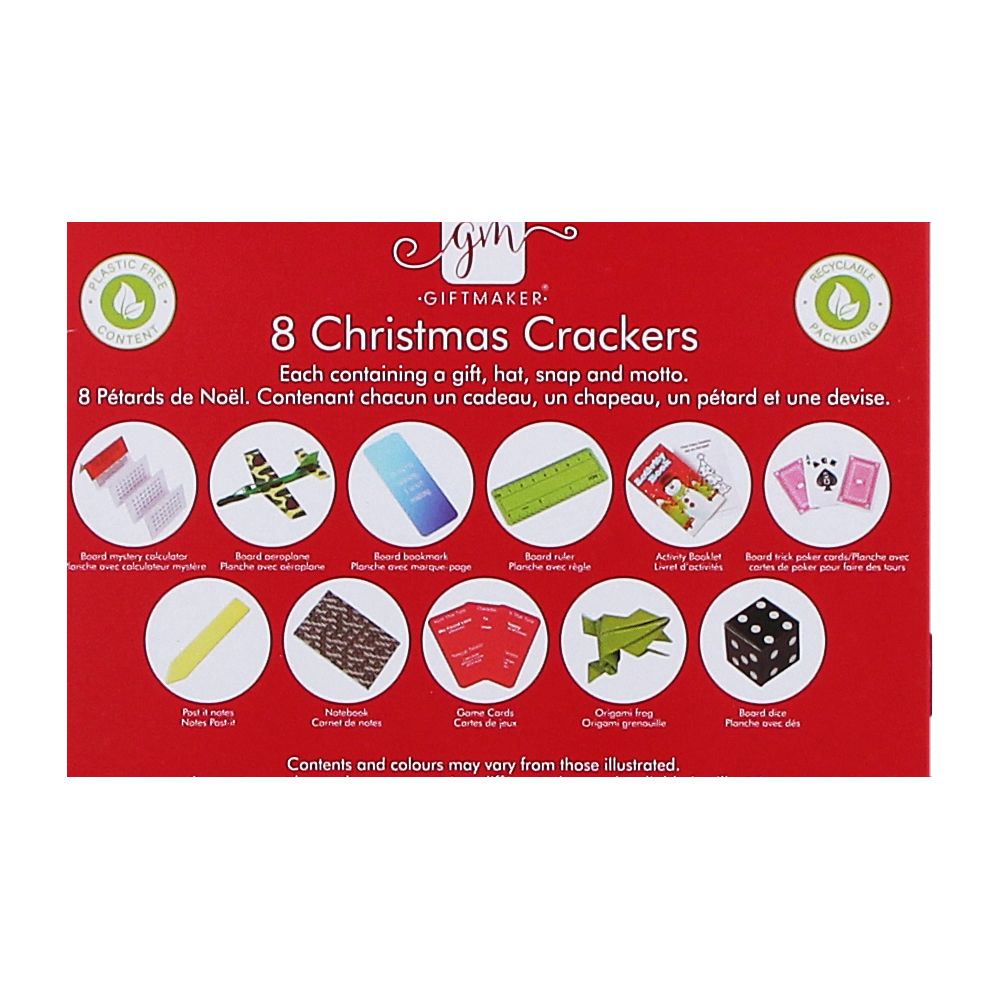  - Crackers Natal Giftmaker Decoração Natal 8un (2)