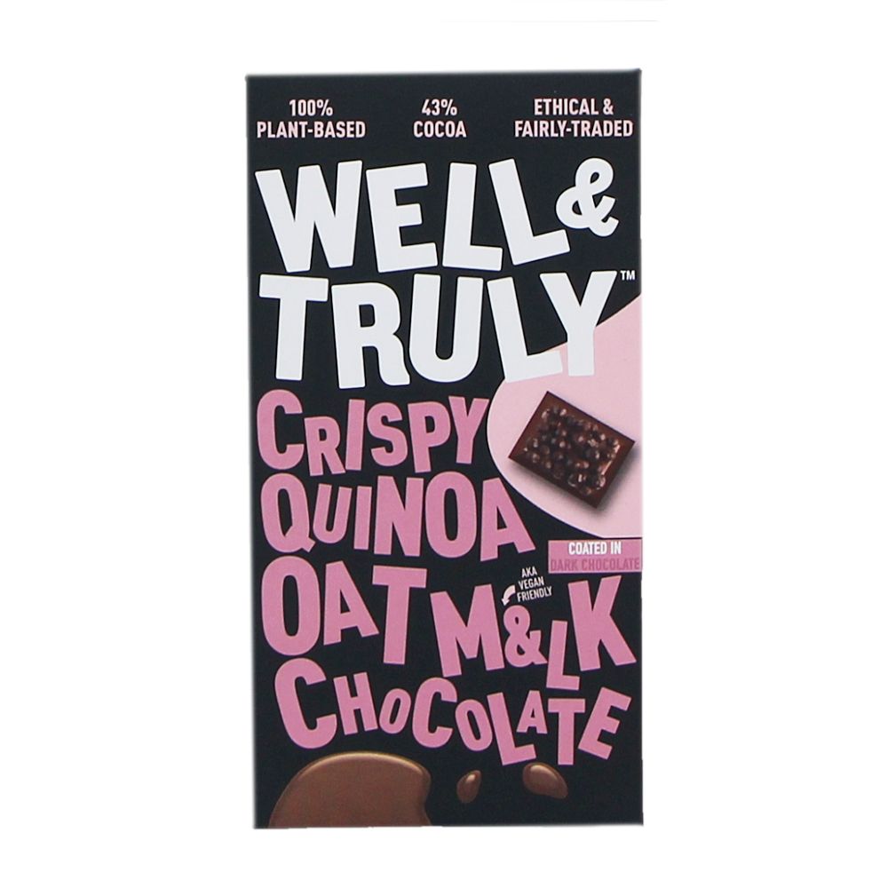  - Well&Truly Vegan Quinoa Crispy Chocolate Tablet 90g (1)