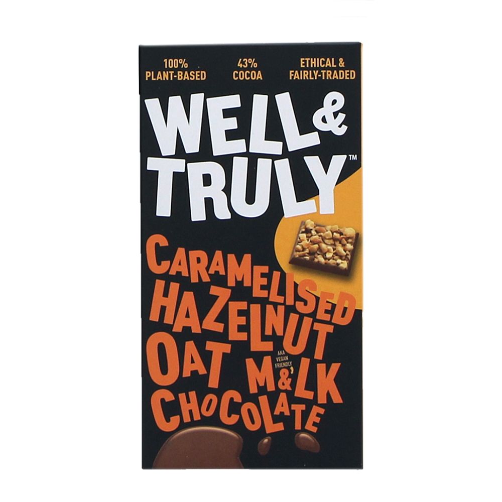  - Well&Truly Vegan Chocolate Hazelnut & Caramel Tablet 90g (1)
