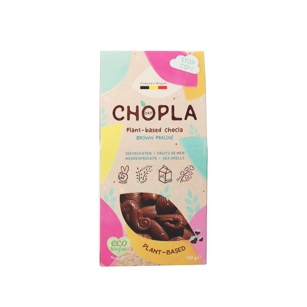 - Chopla Organic Seafood Chocolates Praliné 150g (1)