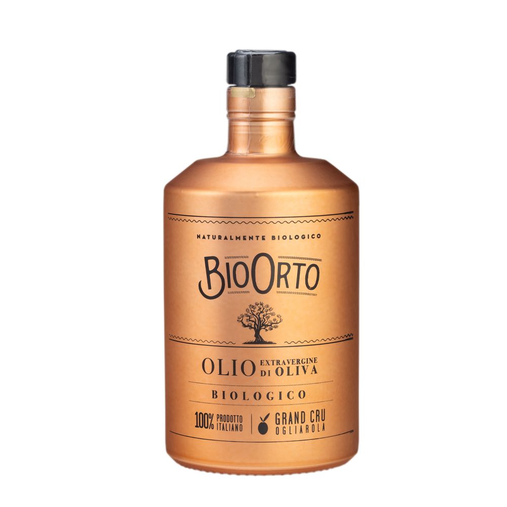  - Bioorto Ogliarola Organic Extra Virgin Olive Oil 50cl (1)