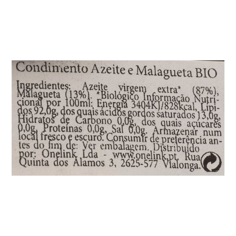 - Azeite Com Malagueta Bio Bioorto 10cl (2)