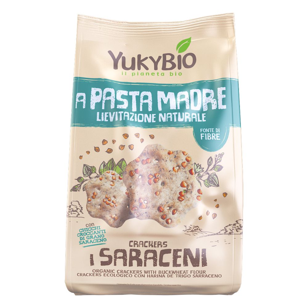  - Yukybio Organic Buckwheat Flour Crackers 250g (1)