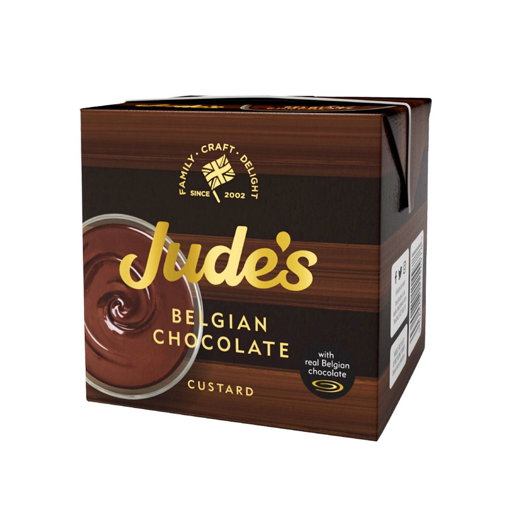  - Judes Custard Belgian Chocolate Sauce 500g (1)