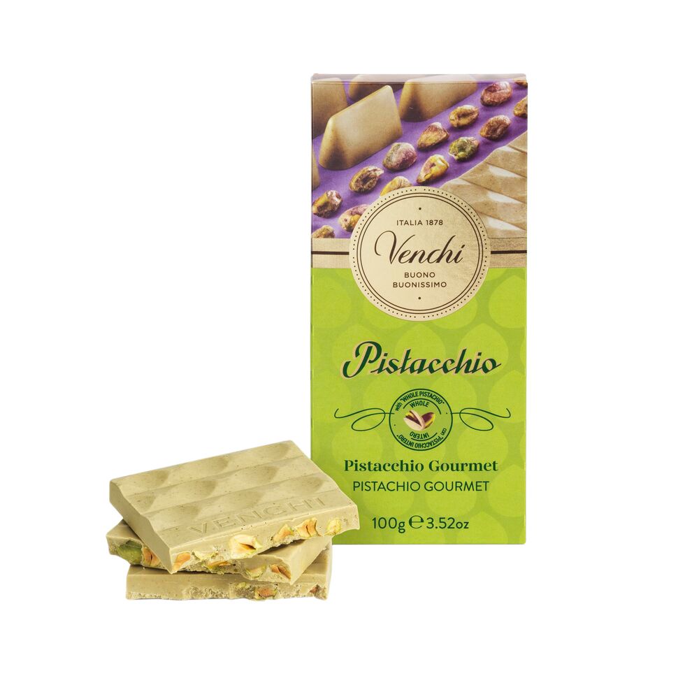  - Venchi Salted Pistaccio Chocolate Tablet 100g (1)