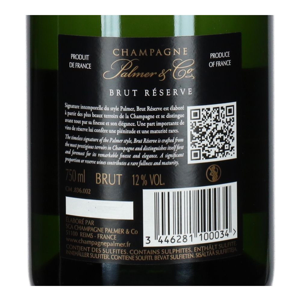  - Palmer Brut Reserva Champagne 75cl (2)