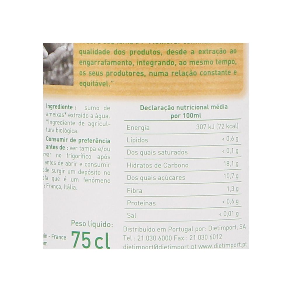  - Vitamont Organic Plum Juice 75cl (2)
