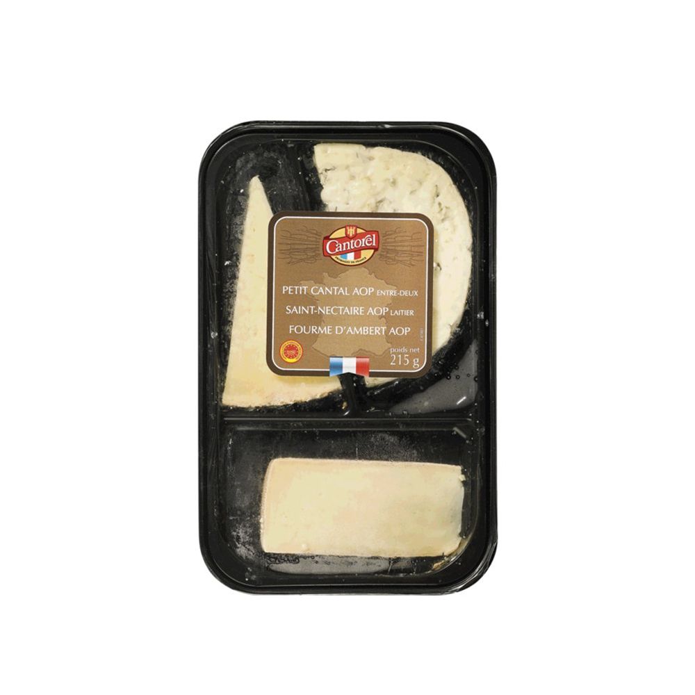  - Cantorel 3 Cheese Board France PDO 215g (1)