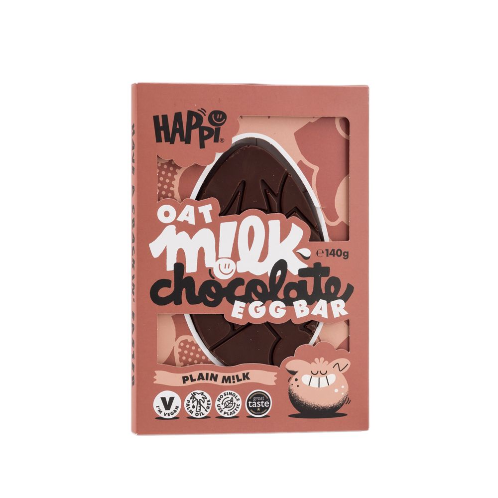  - Happy Oat Milk Chocolate Bar 140g (1)