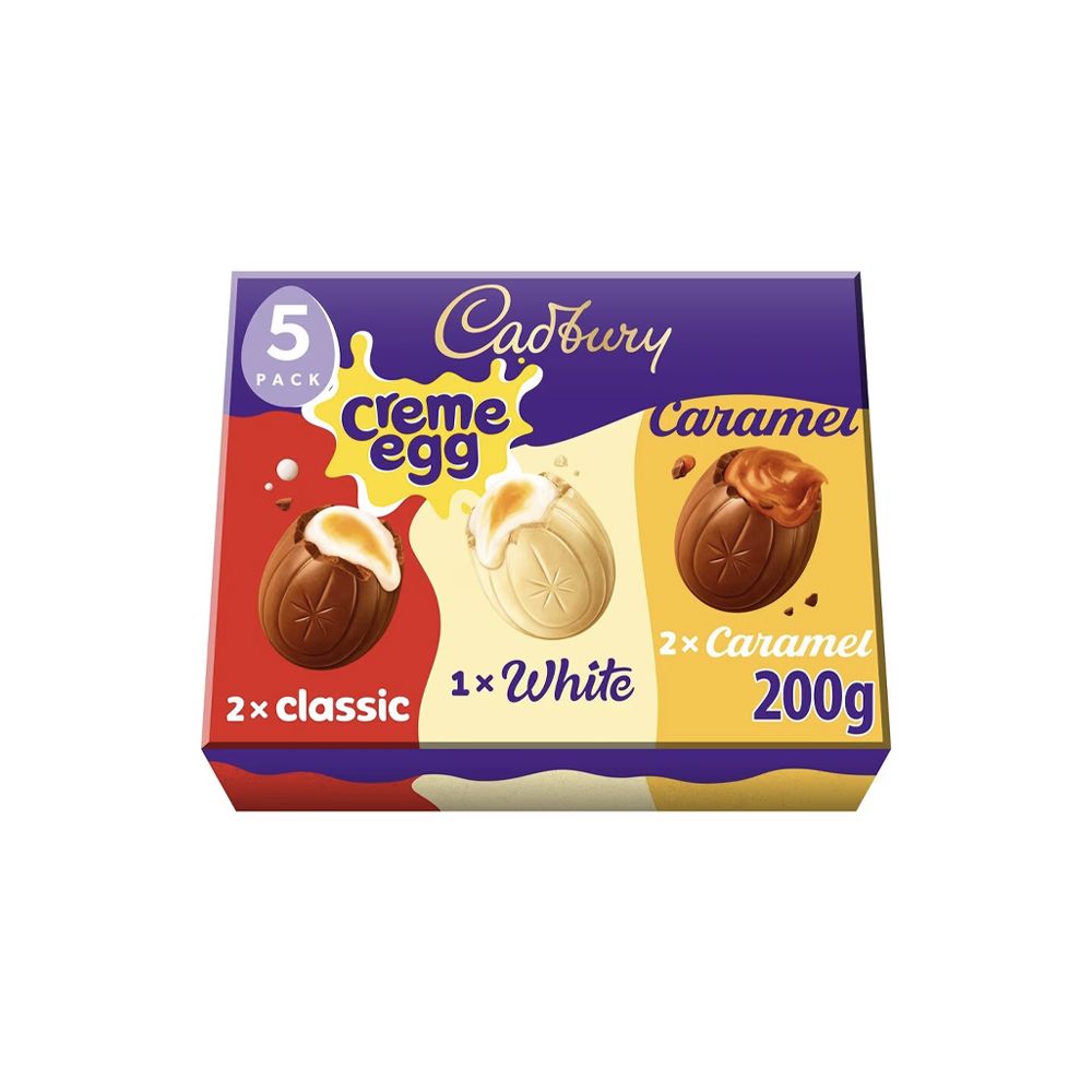  - Ovos Chocolate Cadbury Creme Egg Mix 5un=200g (1)