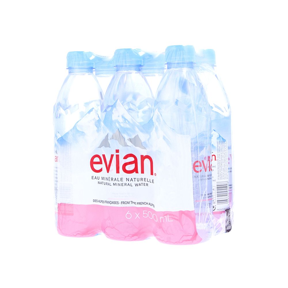  - Evian Still Mineral Water 6 x 50cl (1)