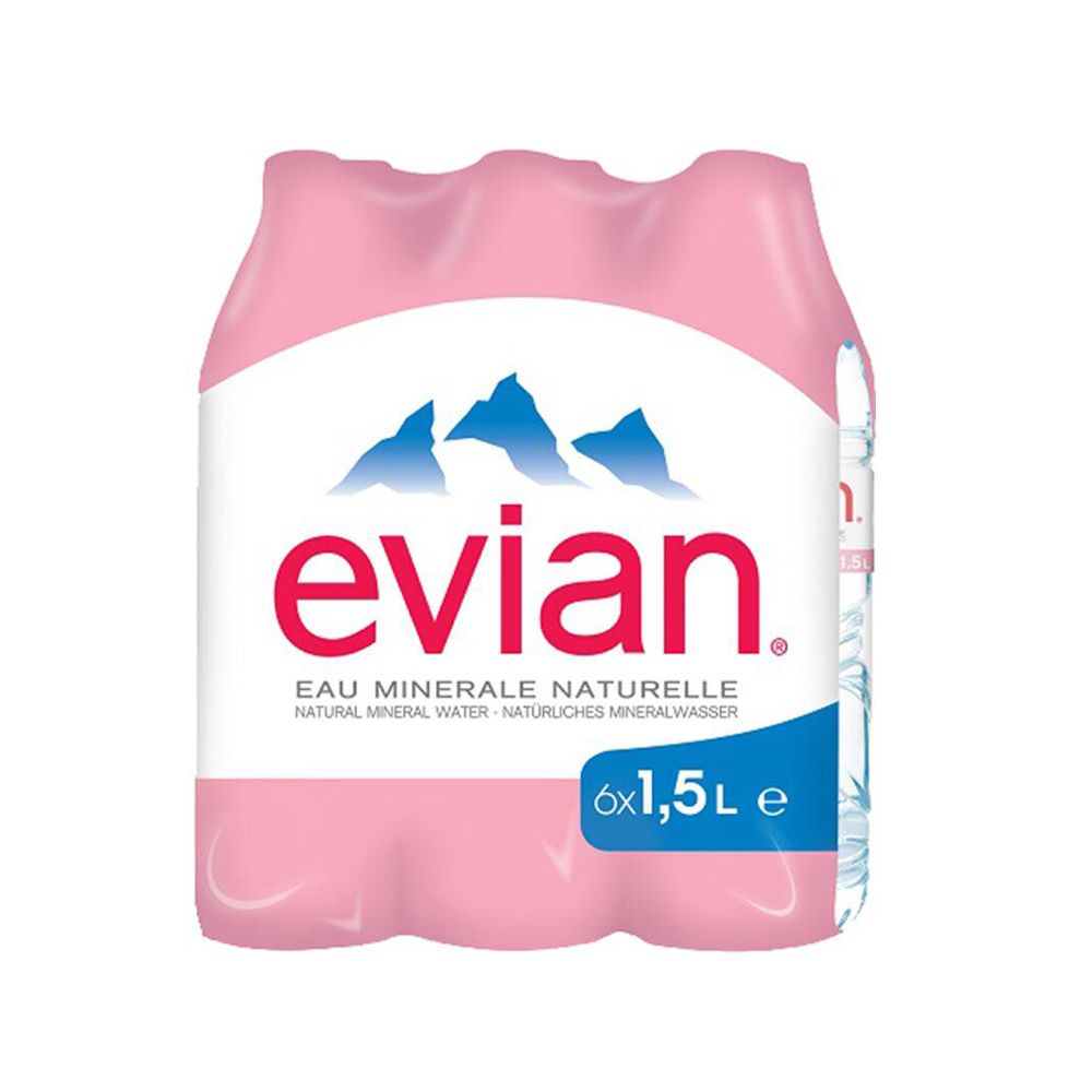  - Evian Still Mineral Water 6 x 1.5L (1)