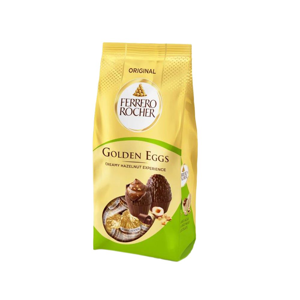  - Ovos Chocolate Avelã Ferrero Rocher Golden 90g (1)