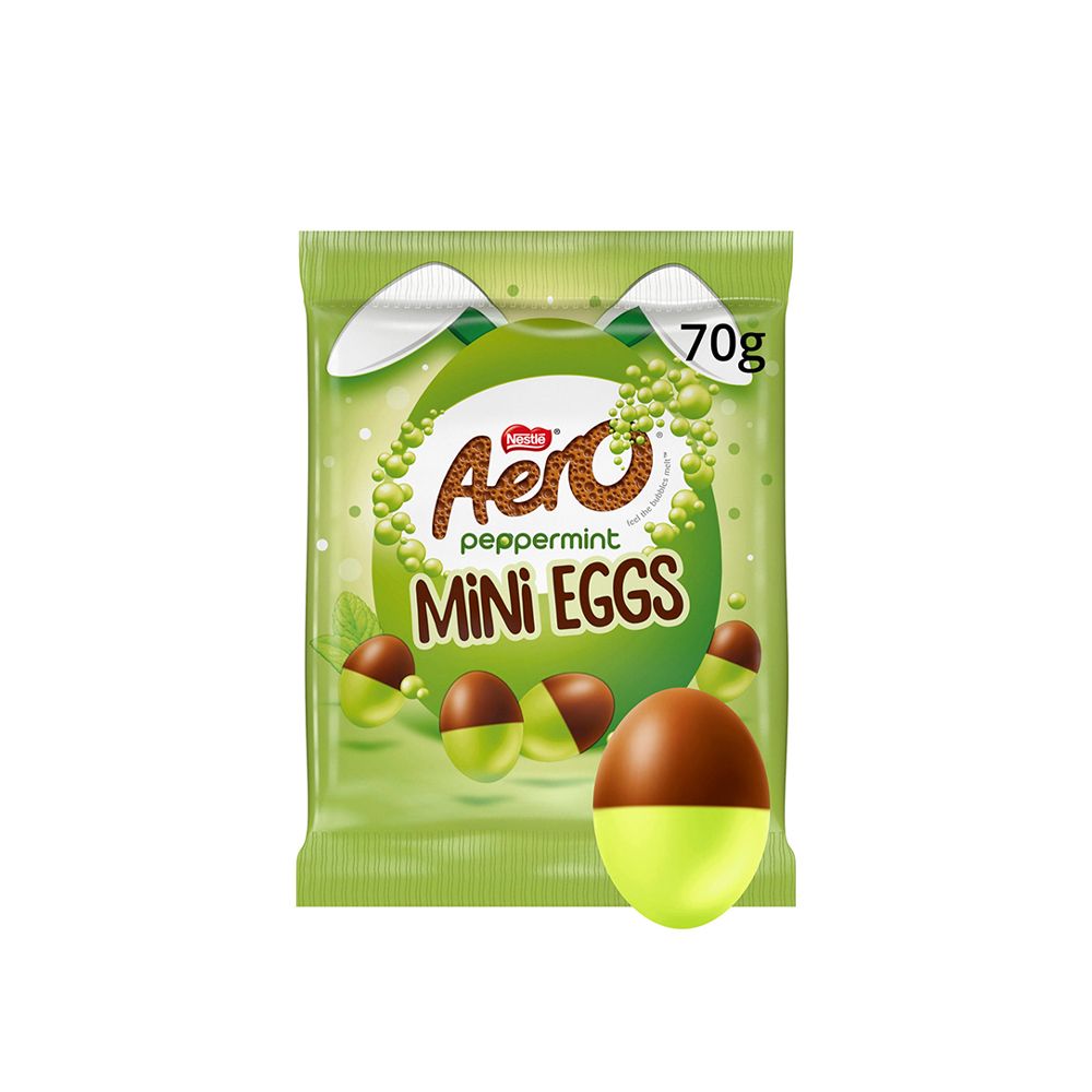  - Nestlé Aero Mint Chocolate Eggs 70g (1)