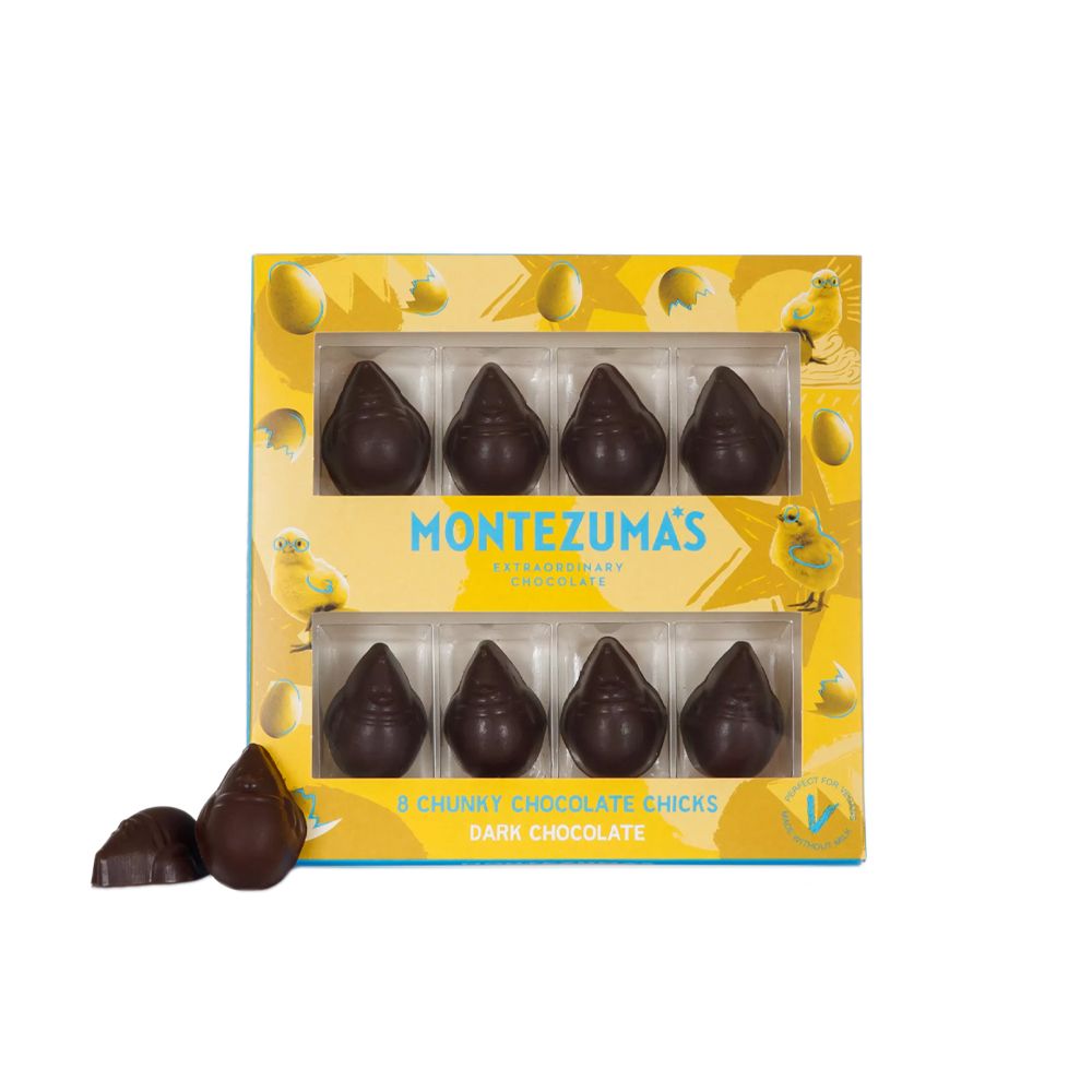  - Montezumas Dark Chocolate Chunky Chicks 110g (1)