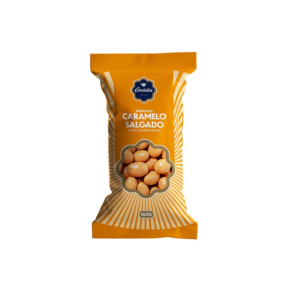 - Arcádia Salted Caramel Almonds 160g (1)