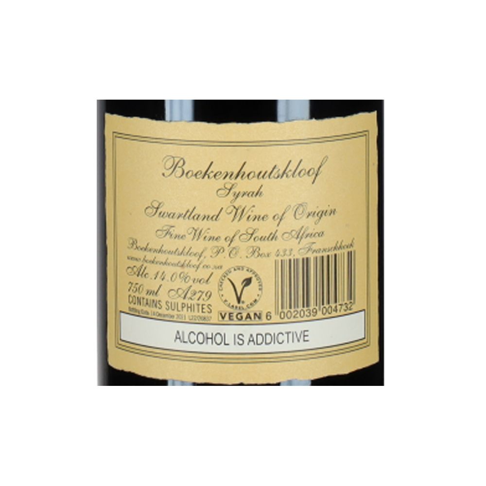  - Vinho Tinto Boekenhoutskloof Syrah 75cl (2)