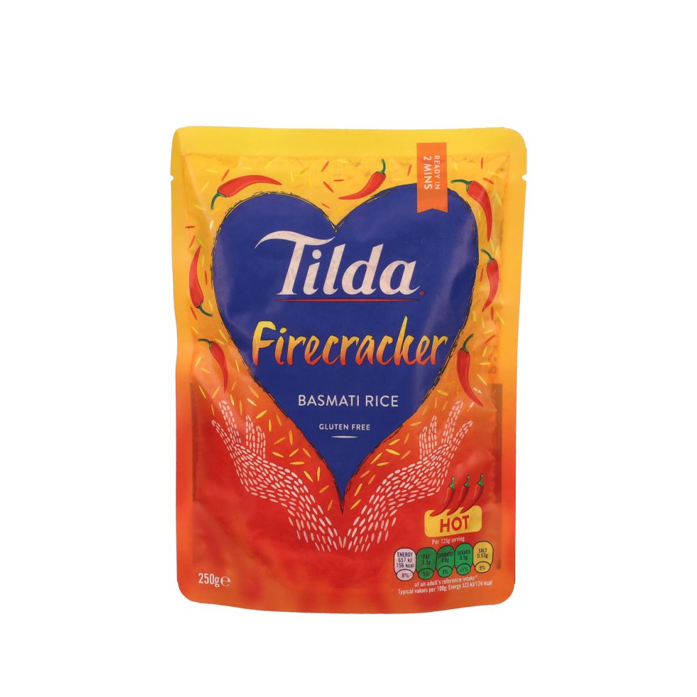  - Tilda Firecraker Basmati Rice 250g (1)