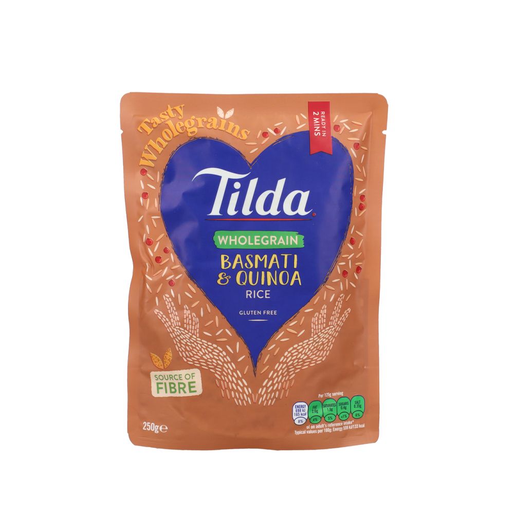 - Tilda Whole Wheat Quinoa Rice 250g (1)
