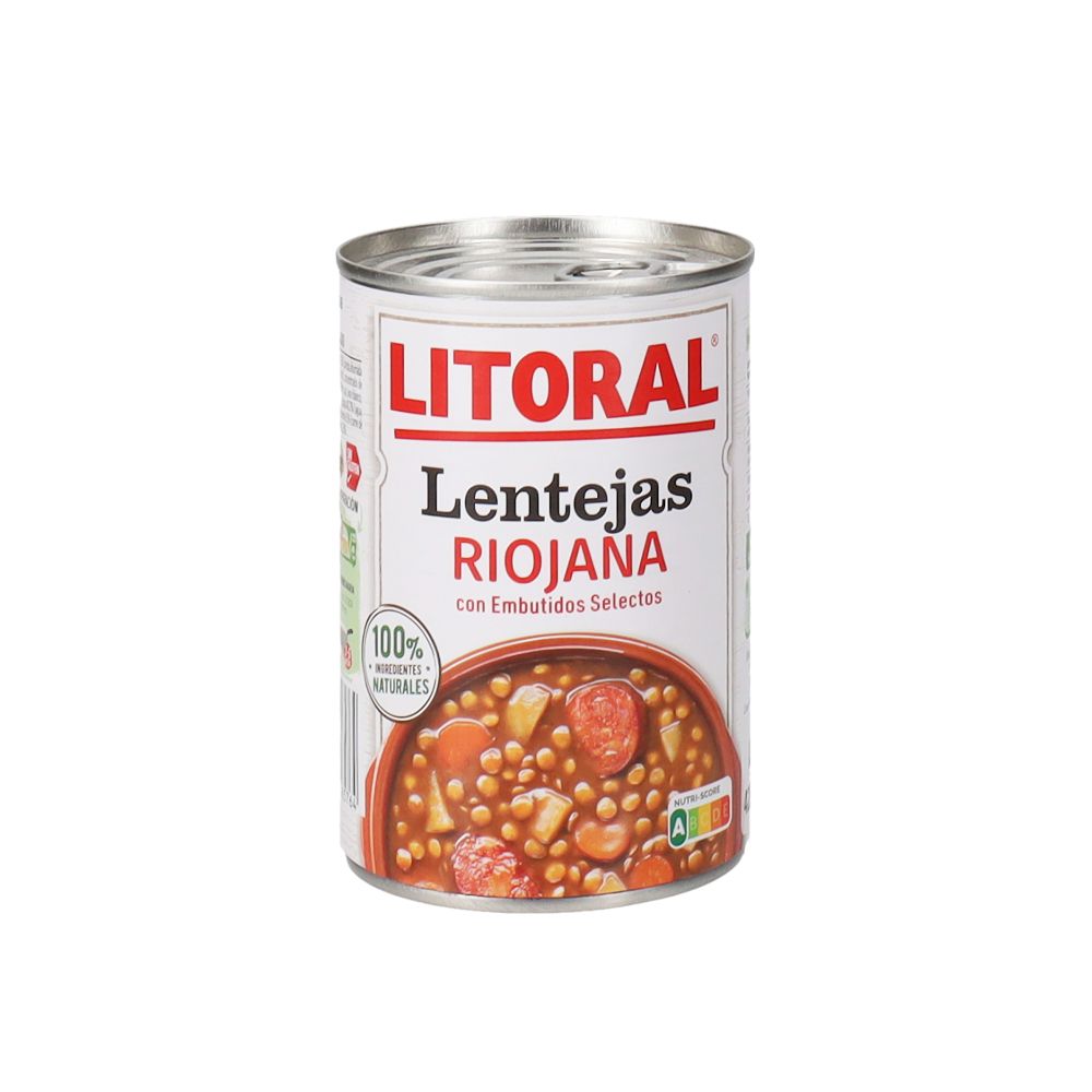  - Litoral Meal Lentils Riojana 420g (1)