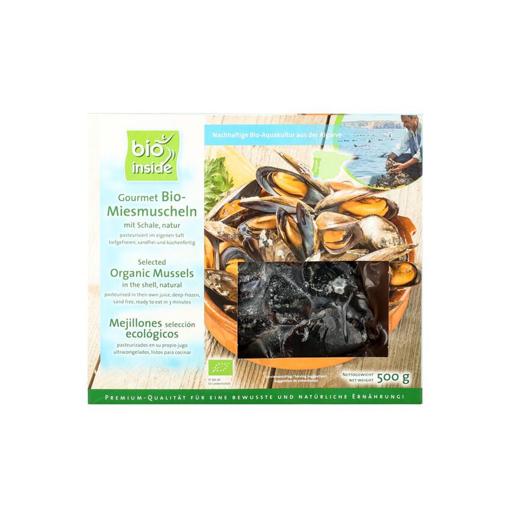  - Bioinside Organic Shelled Mussels 500g (1)