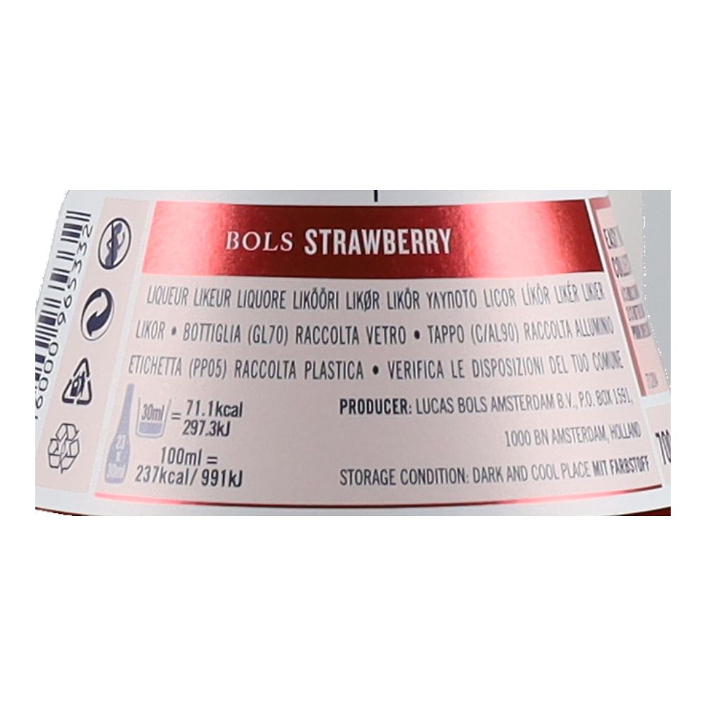  - Bols Strawberry Liqueur 70cl (2)