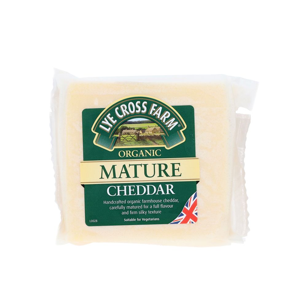  - Lye Cross Mature Organic Cheddar Cheese 200g (1)