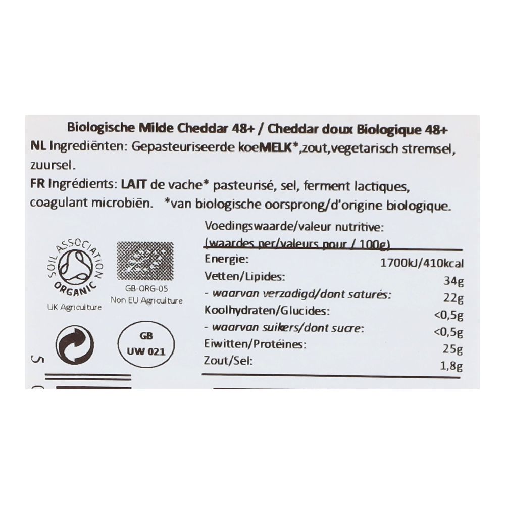  - Lye Cross Organic Mild Cheddar 200g (3)