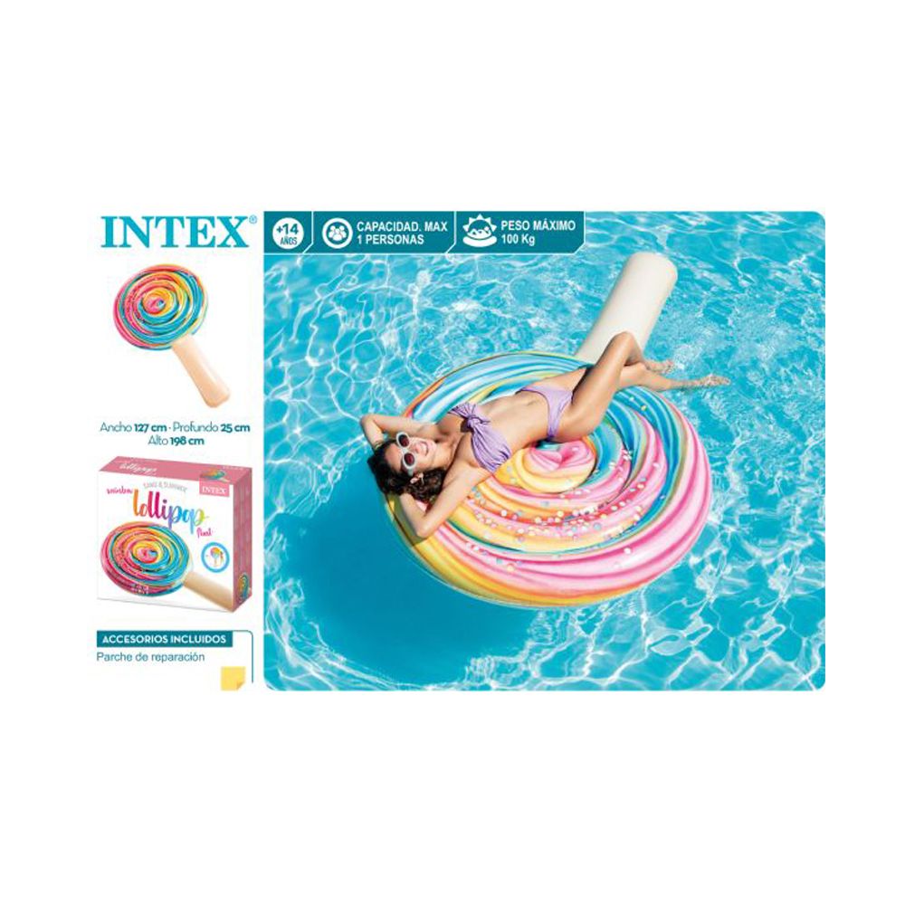  - Intex Lolly Pop Mattress 208x135cm (2)