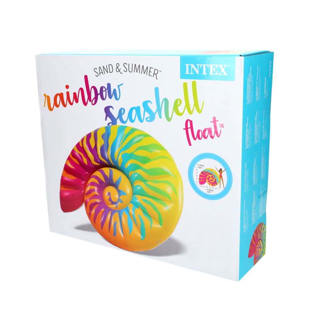  - Intex Snail Inflatable Mattress 157x127x25cm (1)