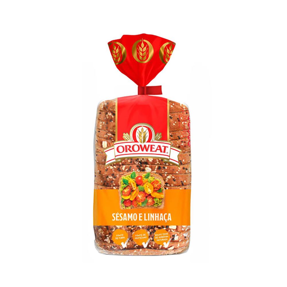  - Orowheat Sesame & Flaxseed Bread 590g (1)