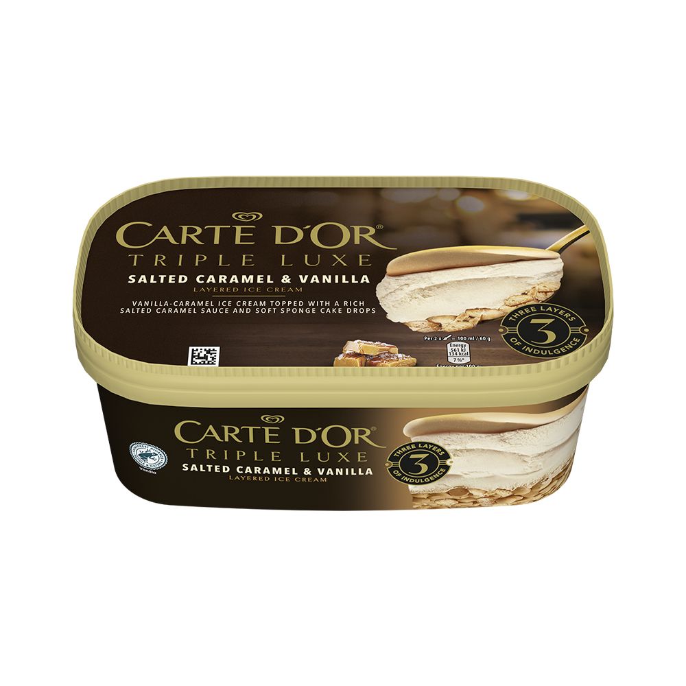  - Carte D`Or Luxe Salted Caramel Ice Cream 650ml (1)