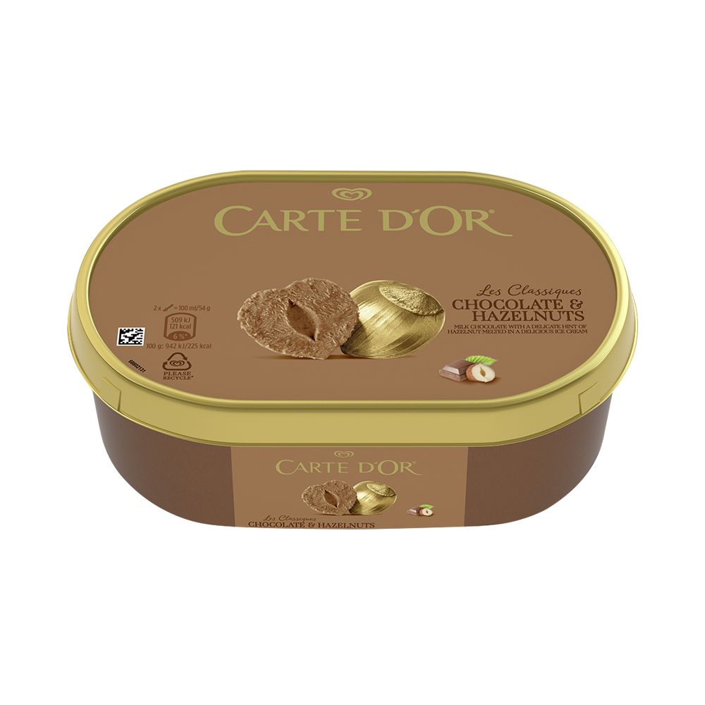  - Carte D`Or Chocolate Hazelnut Ice Cream 750ml (1)